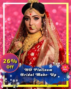 Best HD Bridal Makeup Service at Home ( Platinum Looks)